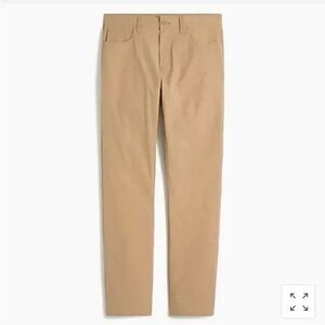 Men’s J. Crew Beige Flex 5 Pocket Tech Pants 31 x 32 NWT